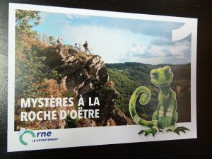 Carte postale Mysteres à la Roche d'Oëtre