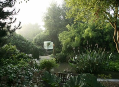 Jardin intérieur à ciel ouvert à Athis de l'Orne