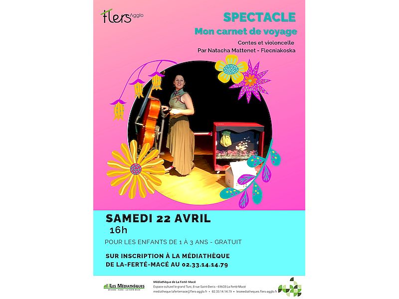 Spectacle "mon carnet de voyage" - Montagnes de Normandie