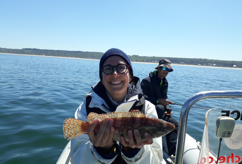 Pêche en mer en bateau