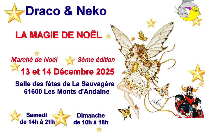 draco neko marché de noel 2025
