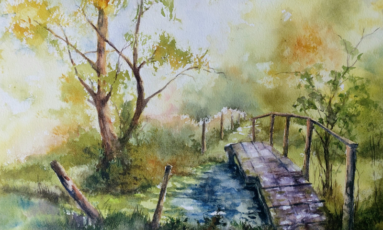 Exposition des aquarelles d'ABBY