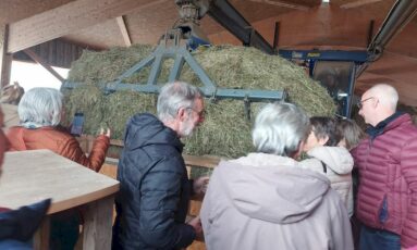 Visite de la ferme du Breuil
