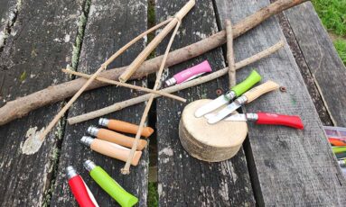 Sortie nature - Couteaux & bouts de bois