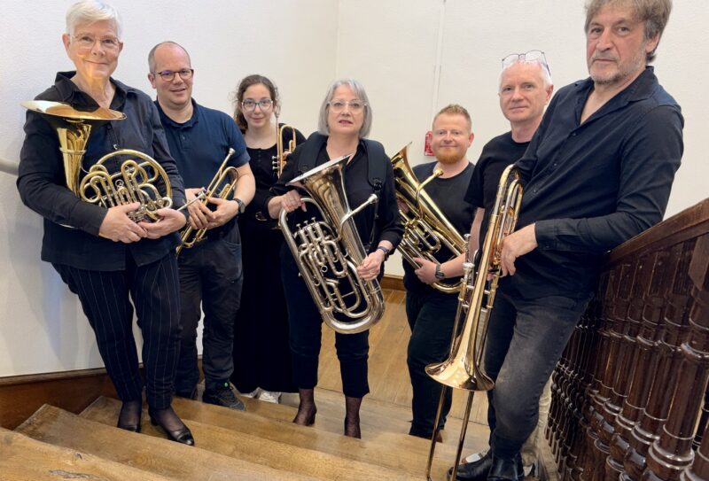 Concert itinérant de l&rsquo;ensemble de cuivres du Conservatoire de musique de Flers
