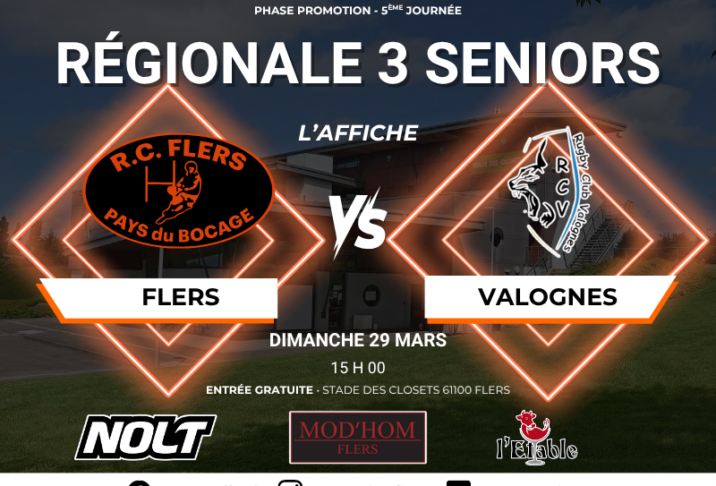 Affiche du match