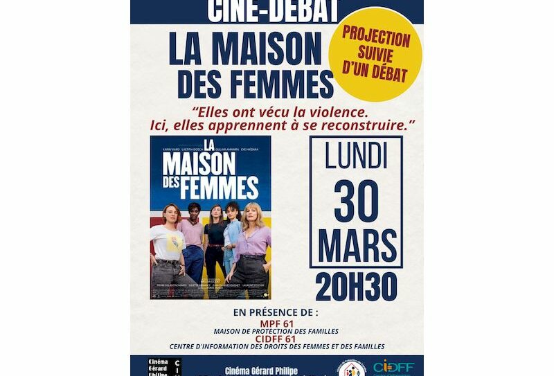 Visuel cinédébat la maison des femmes
