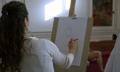 Cours de dessin - Le fusain grand format