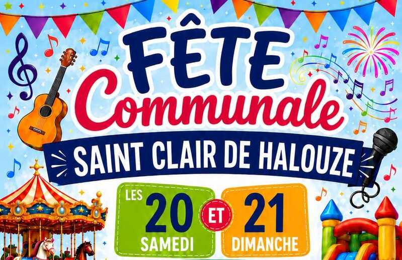 AFFICHE fete communal
