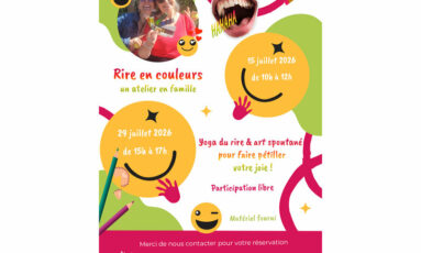 Rire en couleurs - atelier créatif en famille