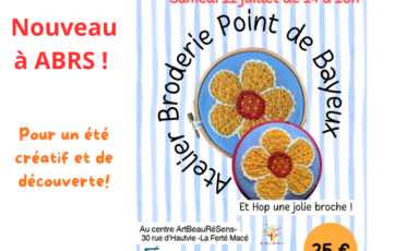 Broderie au point de Bayeux: initiation