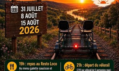 Soirée nocture au Vélorail des Collines Normandes