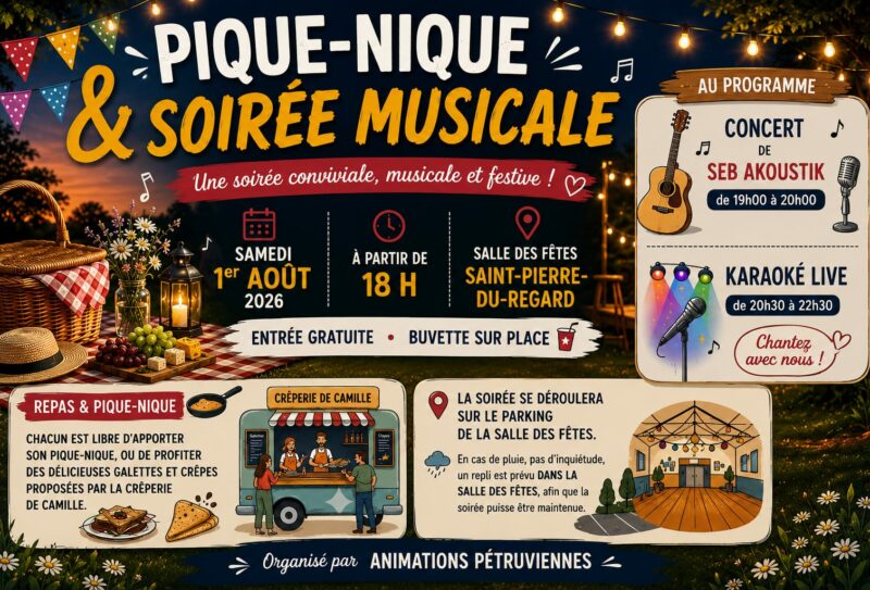 Soirée musicale avec Seb Akoustik