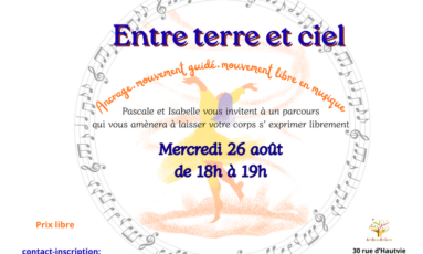 Entre terre et ciel : atelier d'expression en mouvement
