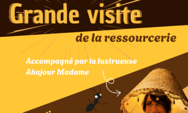 Visite de la recyclerie des fourmis vertes et café réparation